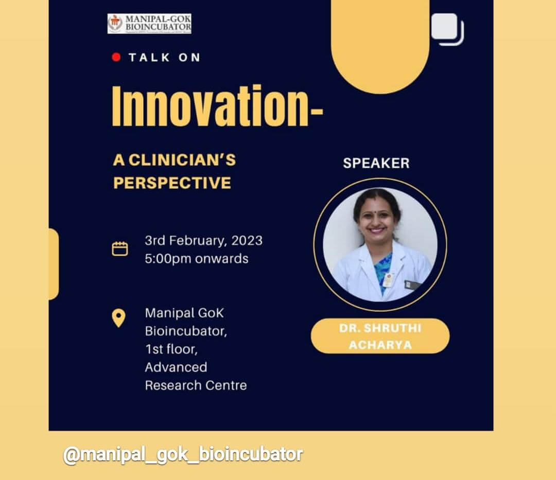 Innovation- a clinician’s Perspective - 1