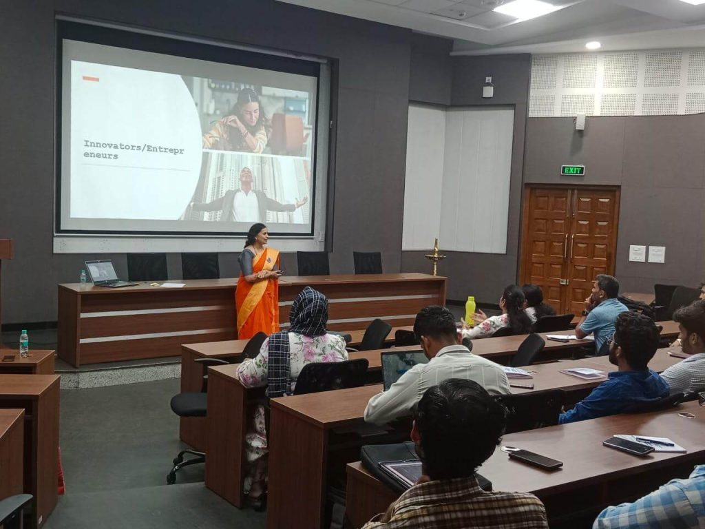 Resource person for an FDP